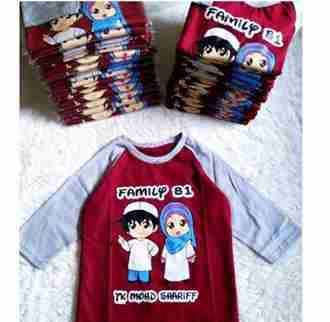 Jasa Sablon Kaos Anak-Anak Custom — Bahan Lembut, Tinta Aman